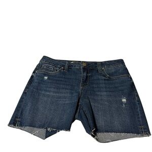 Seven7 Women’s Dark Blue Jean Shorts Size 4